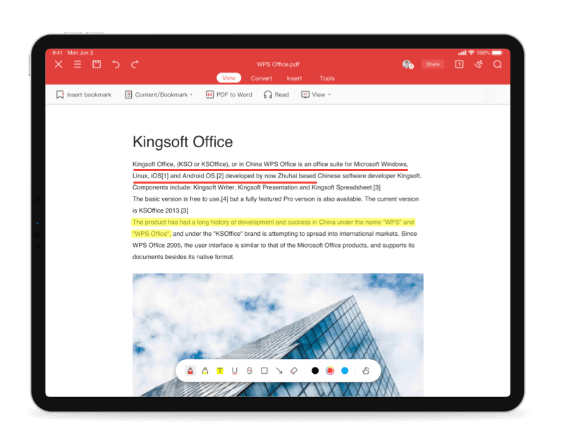 適用�?iOS/iPadOS �?WPS Office 的更多功�? class=