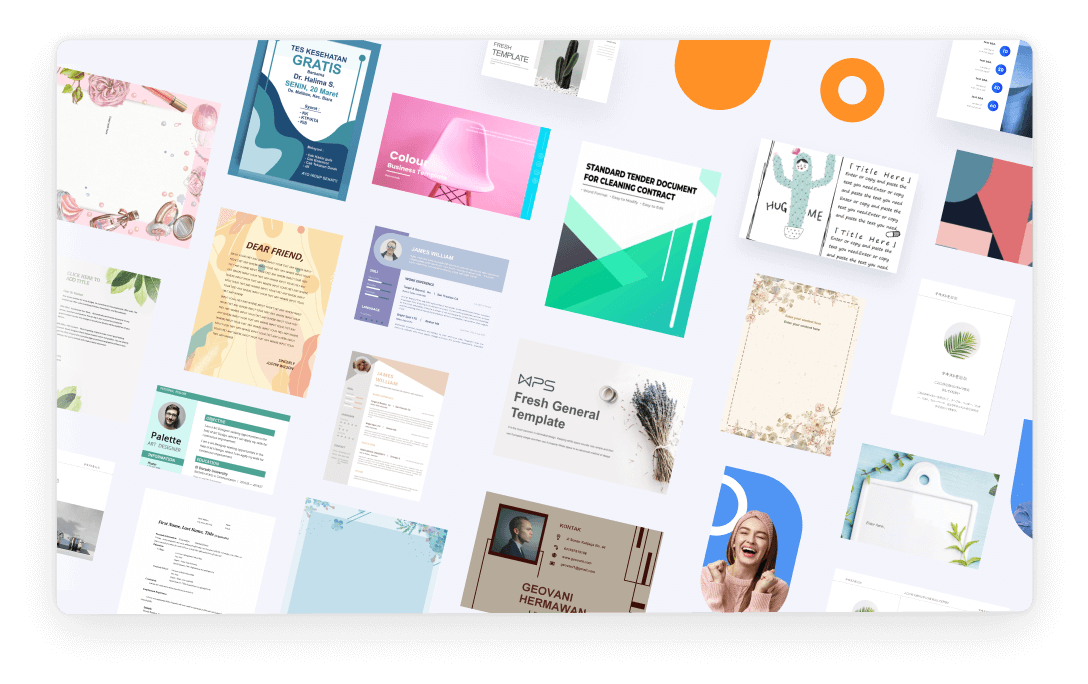 WPS Office 提供免費�?Word 範本
